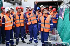 加强整体协同 提升核心能力——李兵到海阳核电项目部开展安全带班检查图片