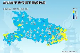 湖北暴雪！今年首场寒潮来袭……图片