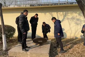 临沂市河东区综合行政执法局开展污水处理厂安全生产检查图片