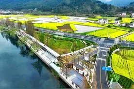安徽休宁县一条废弃公路盘活出圈新景点图片