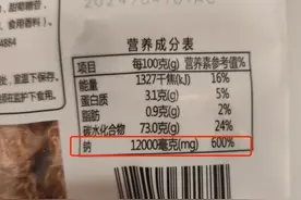 话梅零食每100克含12000毫克钠，怎样吃才安全？食品专家：少吃图片