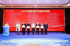 齐鲁壹点传媒：荣获“2024年度山东省数据应用创新奖项”图片
