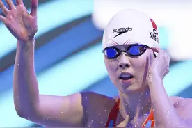 山东第六金！杭州亚运会游泳女子4×100米接力山东选手杨浚瑄夺冠图片