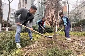 “寻春趣•拾春光” 学校与社区携手开展植树节主题活动图片
