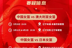 女篮系列热身赛开打，中国女篮迎战澳大利亚、日本图片