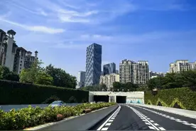 今日17时！南沙凤凰大道快速化改造项目主线隧道全面通车图片