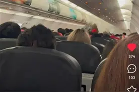一航班空中盘旋2小时后返航，有人默默流泪……航司披露原因图片