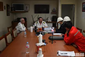 线上直播+现场安检！鲁津冀桂四地海事联手检查到港液化天然气运输船图片