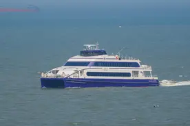 受台风“摩羯”影响  澳门部分海上客运航班取消图片