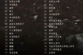 刀郎济南演唱会歌单出炉，第一首歌是《沂蒙山小调》，《罗刹海市》紧随其后图片