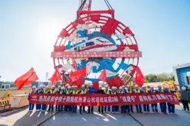 为保护钱塘潮观赏价值杭州机场高铁选择隧道过江：施工将开始图片