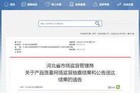 河北省市场监督管理局抽查：4批次家居清洁剂产品不合格图片