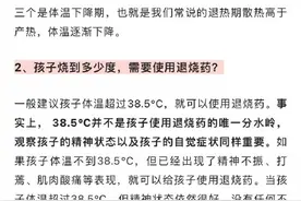 孩子发烧如何护理？图片
