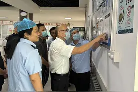 省市场监管局来渭督导秋季开学校园食品安全工作图片
