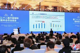 第二十二届中国软洽会在成都举行 集中签约金额达68亿元图片