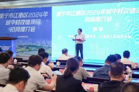 面积达4600多亩！这两个片区有大动作——江南区举办2024年城中村改造项目招商推介会图片