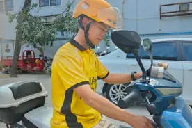 “鹿城新锋”候选人丨美团众包骑手黄建峰：“但行好事 莫问前程”图片