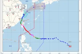 台风今天上半夜起远离上海，下周冷空气候场将有大风降温图片