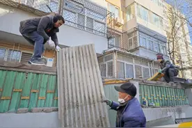 朝阳区香河园街道开展拆违专项行动图片