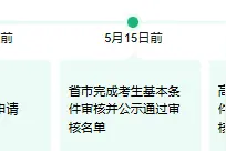 注意！2025年高校专项计划报名申请4月20日截止图片