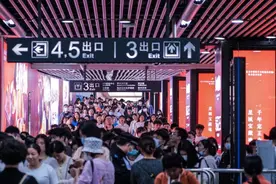 五一广场地铁站提质焕能 打造升级版“城市会客厅”图片