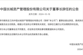 长城资产董事长到年龄退休，时隔两年半将再次换新｜大鱼财经图片