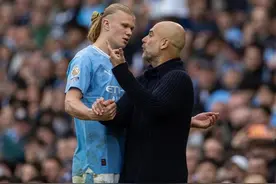 硬气了！曼城2:0热刺，哈兰德梅开二度，打进本赛季最关键两球图片