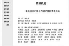 苗成营已任临沂市纪委书记图片