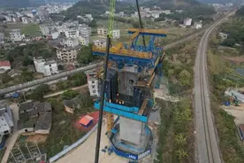 广西在建高铁项目全面复工图片