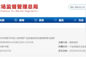 ​2024年织物蒸汽机等13种网售产品质量国家监督抽查情况通报图片