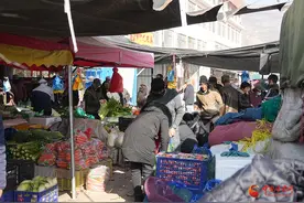新春走基层|静宁：乡村“赶大集”满满“烟火气”图片