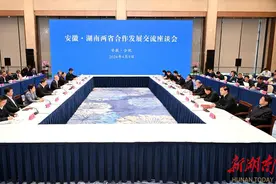湖南省党政代表团赴安徽赶“科创大集”图片