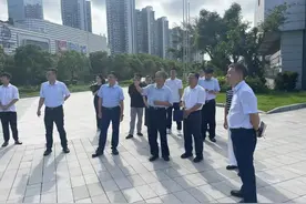 【馆内新闻】厦门市副市长廖华生、厦门市原副市长潘世建、思明区副区长王意达等一行到我馆考察调研图片