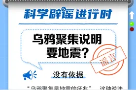 乌鸦聚集说明要地震？图片