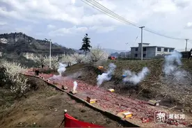泪目！杨妞花放鞭炮，和姐姐跪祭父母！透露未来计划图片