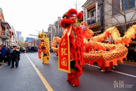 春节期间每晚都上演海派非遗光影秀！海派新春游园会在张园启幕图片