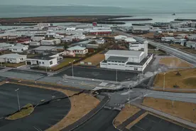 （外代一线）冰岛雷克雅内斯半岛岩浆喷发风险高图片