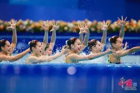 亚运图迹｜10月6日 水上芭蕾图片