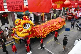 一周看天下 | 马来西亚马六甲百人舞狮迎春节图片