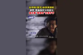 赵传称《繁花》未获其授权，律师：歌曲版权分四部分，重点看“录音权”在谁手中图片