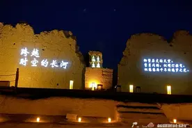 夜游交河 感受历史与现代交融之美图片
