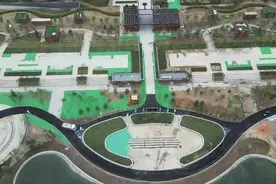 兰州水生态科普公园开园迎客图片