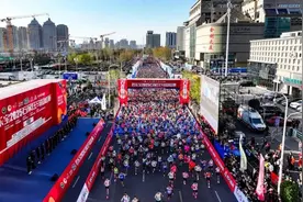 今天，君乐宝2025石家庄马拉松赛燃爆全城！图片