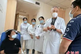流感后病危的患者上海获救图片