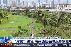 “摩羯”过境 海南通信保障逐步恢复中图片