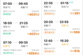 春节“暖冬”旅游航线悄然涨价 成都往返三亚机票已超4千元图片