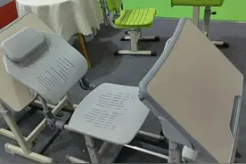 浙江一小学教室已是next level：装中央空调、桌椅可“躺平”图片