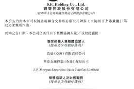 顺丰控股向港交所递交上市申请，今年一季度营收、净利双增图片