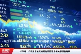 ST华通：公司股票被实施其他风险警示相关事项的进展视频封面
