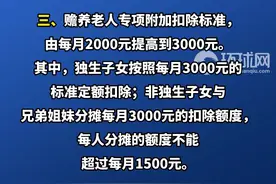 国务院：提高3岁以下婴幼儿照护等三项个人所得税专项附加扣除标准图片